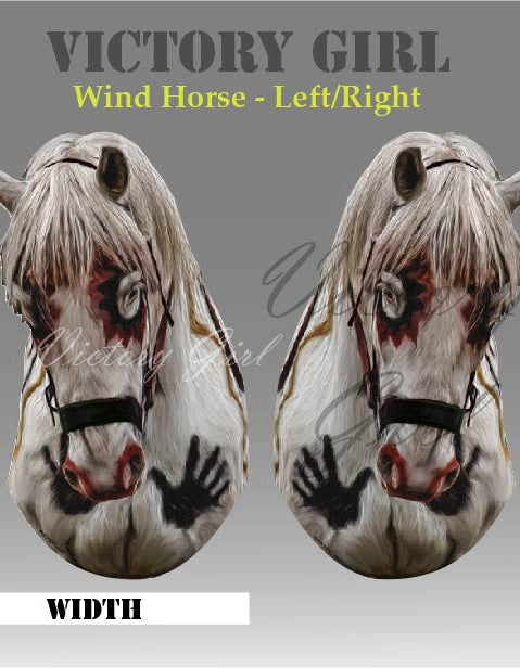 Wind Horse Vinyl Decal Sticker