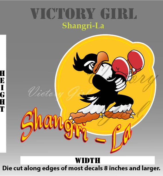 Shangri-la Vinyl Decal Sticker
