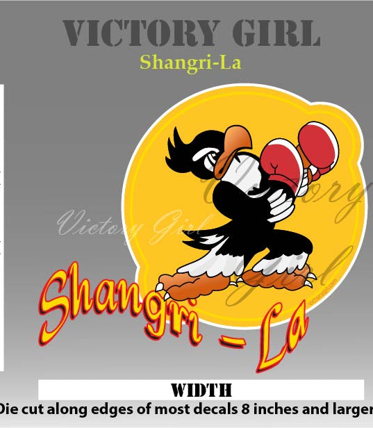 Shangri-la Vinyl Decal Sticker