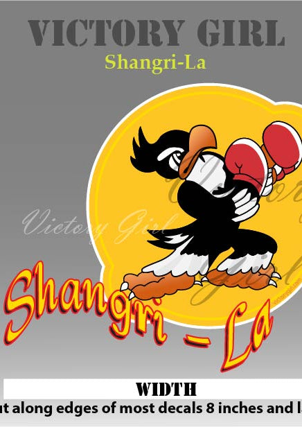 Shangri-la Vinyl Decal Sticker