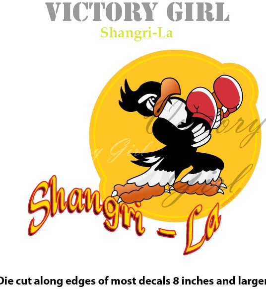 Shangri-la Vinyl Decal Sticker