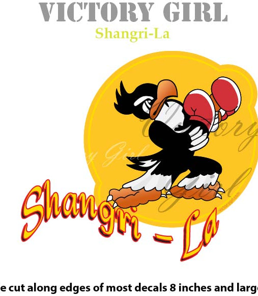 Shangri-la Vinyl Decal Sticker