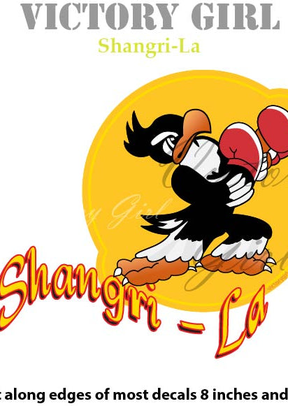 Shangri-la Vinyl Decal Sticker