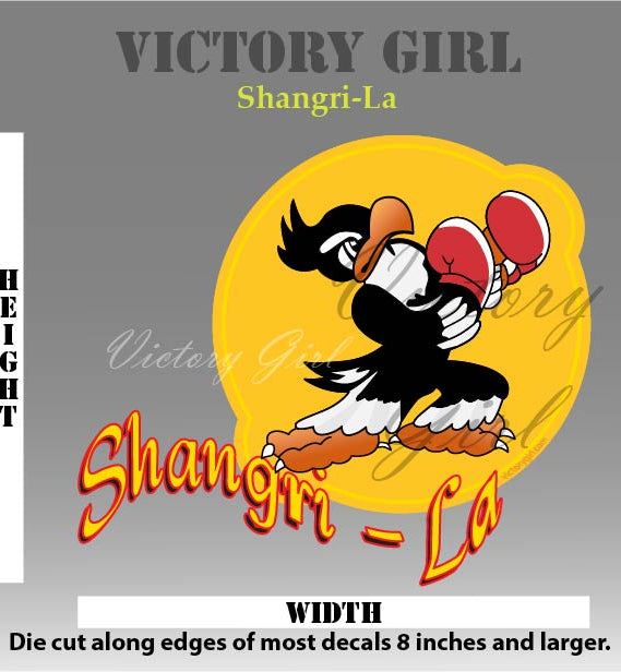 Shangri-la Vinyl Decal Sticker