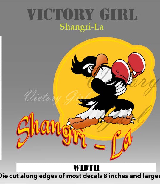 Shangri-la Vinyl Decal Sticker