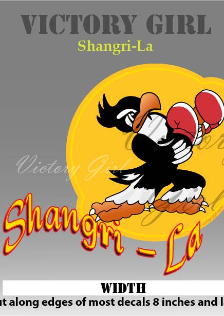 Shangri-la Vinyl Decal Sticker