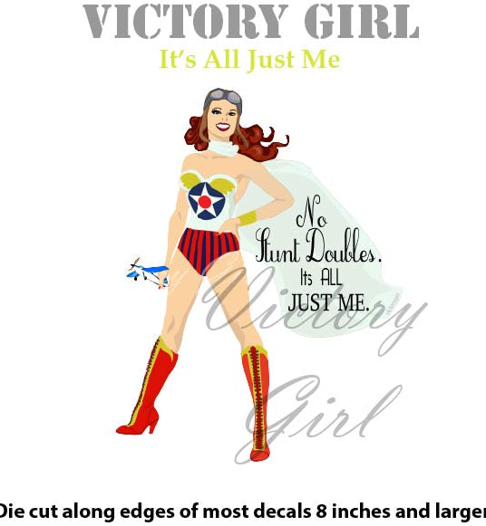 It's All Just Me Vinyl Decal Sticker