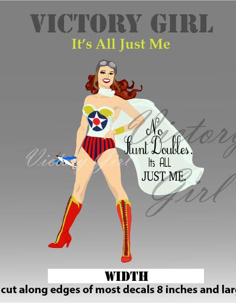 It's All Just Me Vinyl Decal Sticker