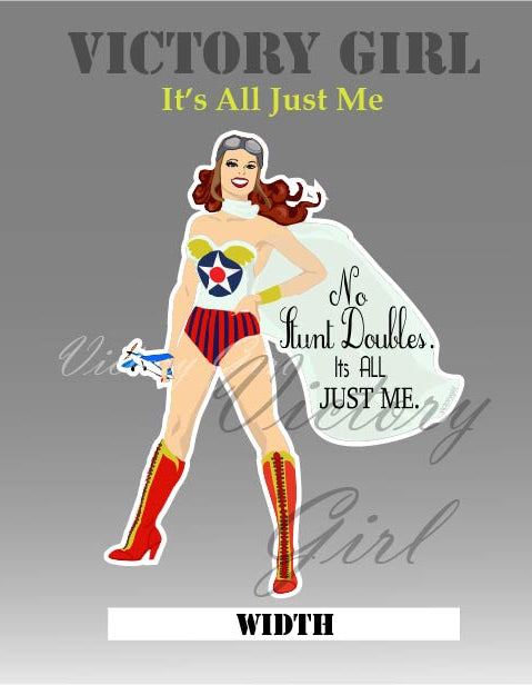 It's All Just Me Vinyl Decal Sticker
