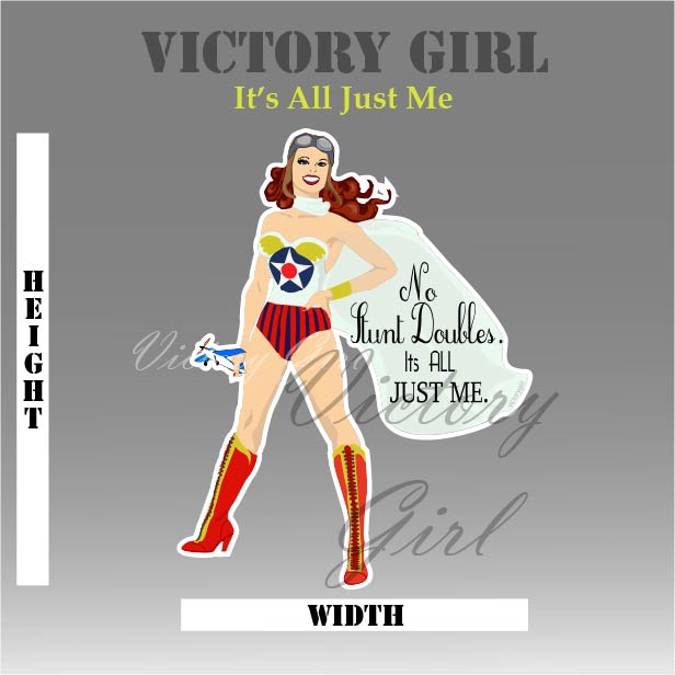 It's All Just Me Vinyl Decal Sticker