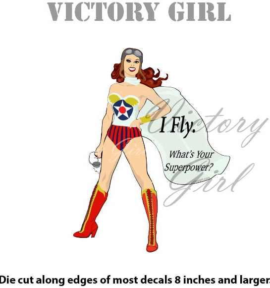 Superpower II Vinyl Decal Sticker