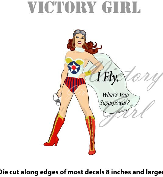 Superpower II Vinyl Decal Sticker