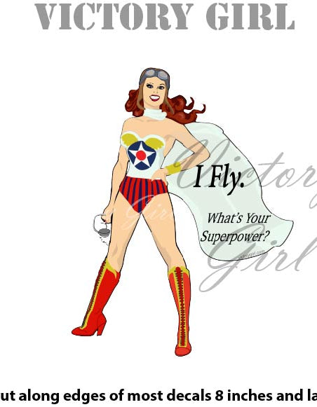 Superpower II Vinyl Decal Sticker