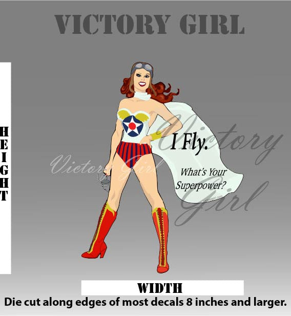 Superpower II Vinyl Decal Sticker