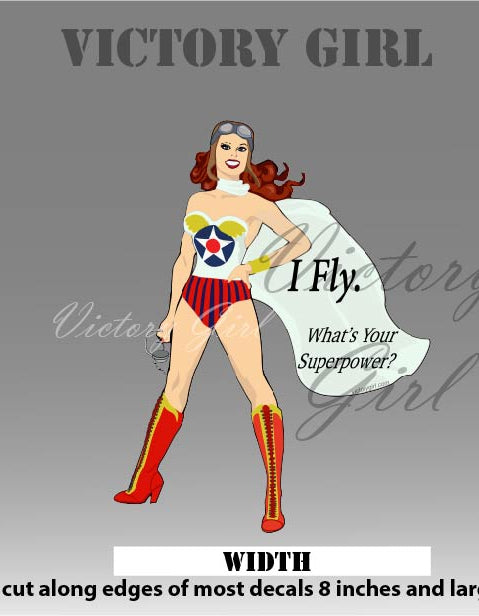 Superpower II Vinyl Decal Sticker