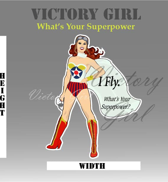 Superpower II Vinyl Decal Sticker