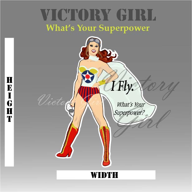 Superpower II Vinyl Decal Sticker