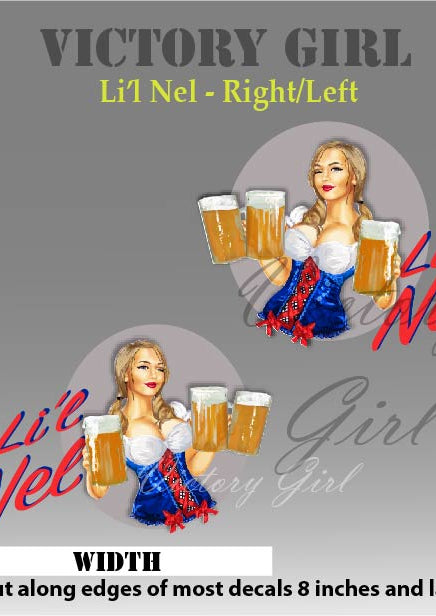 Lil Nel Vinyl Decal Sticker