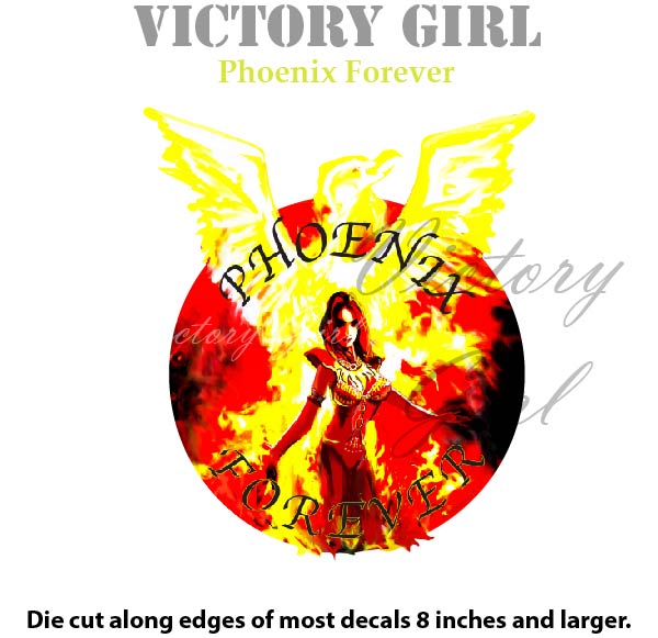 Phoenix Forever Vinyl Decal Sticker
