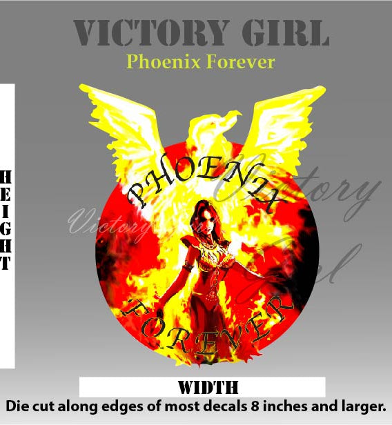 Phoenix Forever Vinyl Decal Sticker