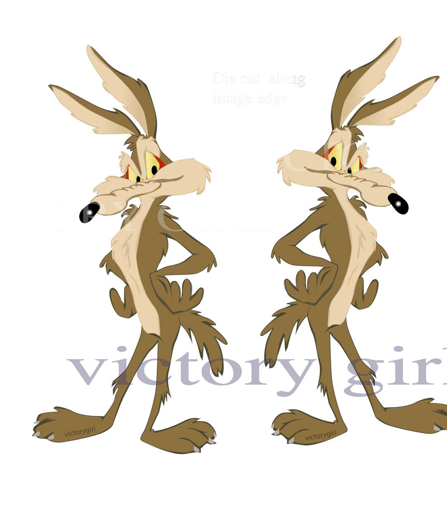 Wiley Coyote Vinyl Decal Sticker