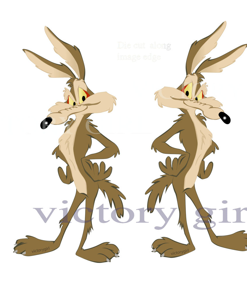 Wiley Coyote Vinyl Decal Sticker
