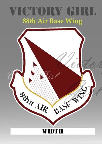 88th Air Base Wing Vinyl Decal Sticker