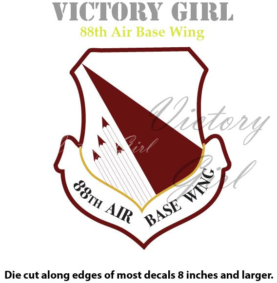 88th Air Base Wing Vinyl Decal Sticker