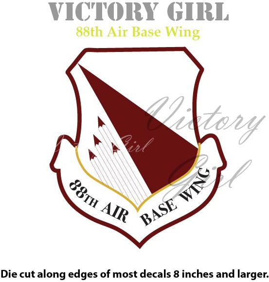 88th Air Base Wing Vinyl Decal Sticker