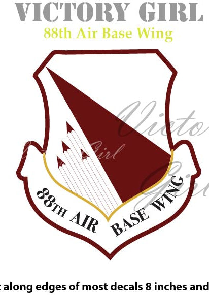 88th Air Base Wing Vinyl Decal Sticker