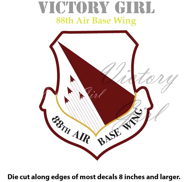 88th Air Base Wing Vinyl Decal Sticker