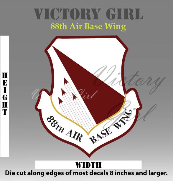 88th Air Base Wing Vinyl Decal Sticker