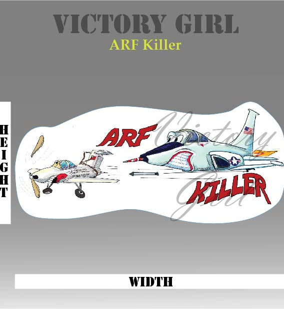 ARF Killer-1 Vinyl Decal Sticker
