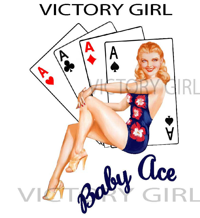 Baby Ace Vinyl Decal Sticker