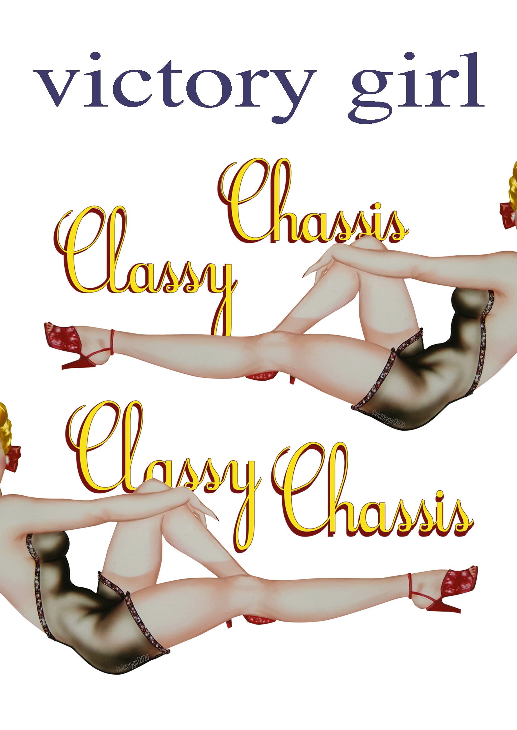 Classy Chassis LR Vinyl Decal Sticker