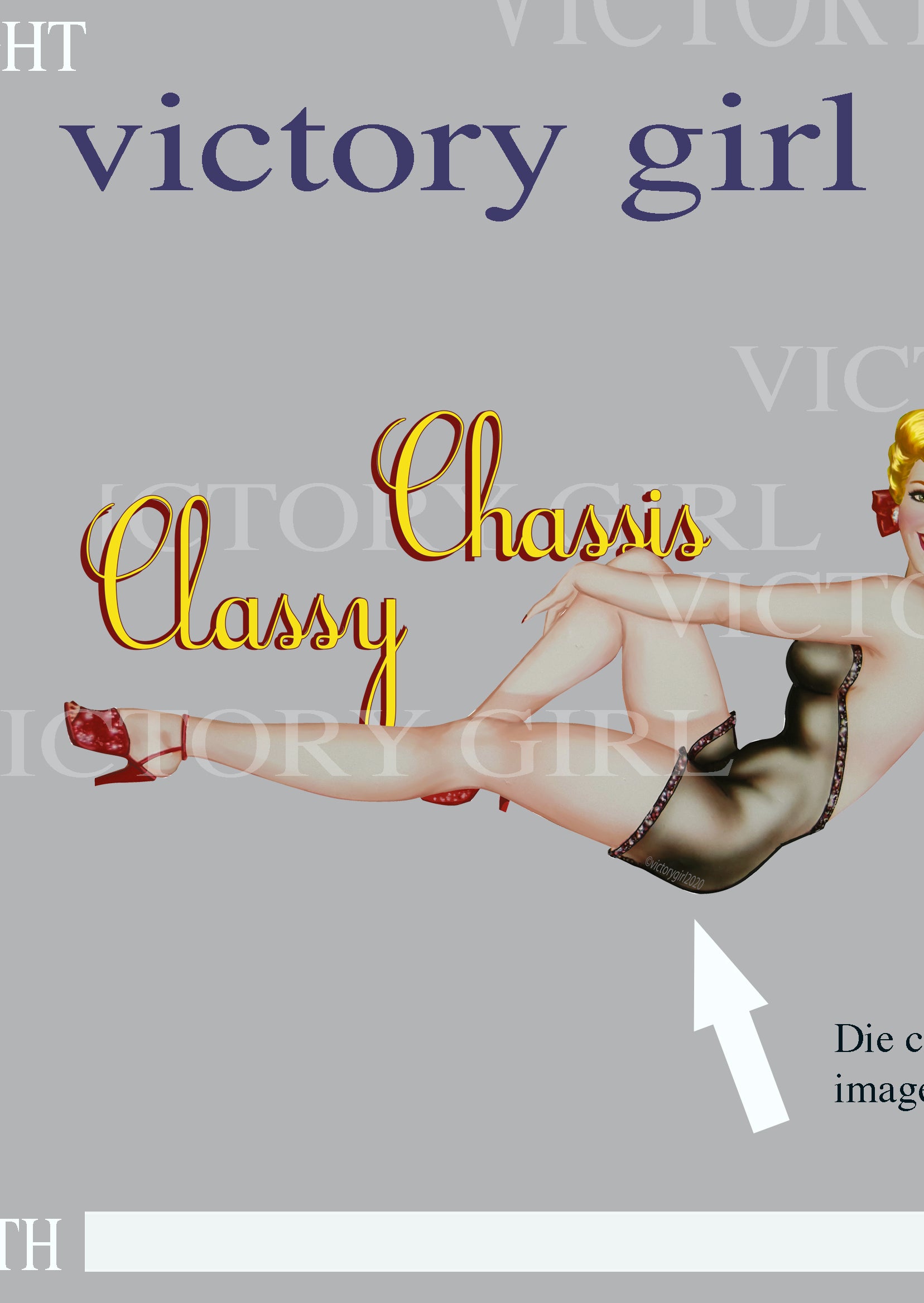 Classy Chassis LR Vinyl Decal Sticker