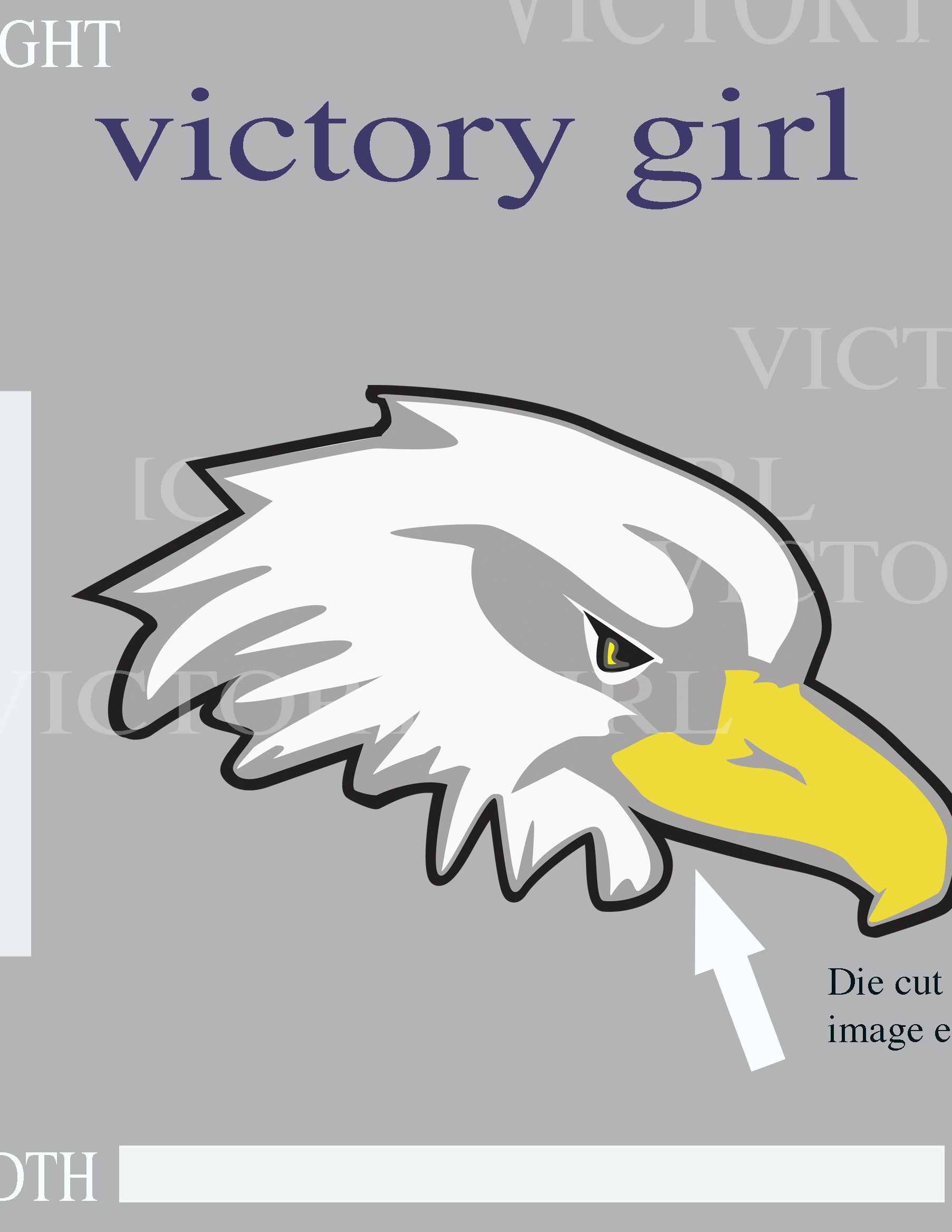 Eagle Head Vinyl Decal Sticker