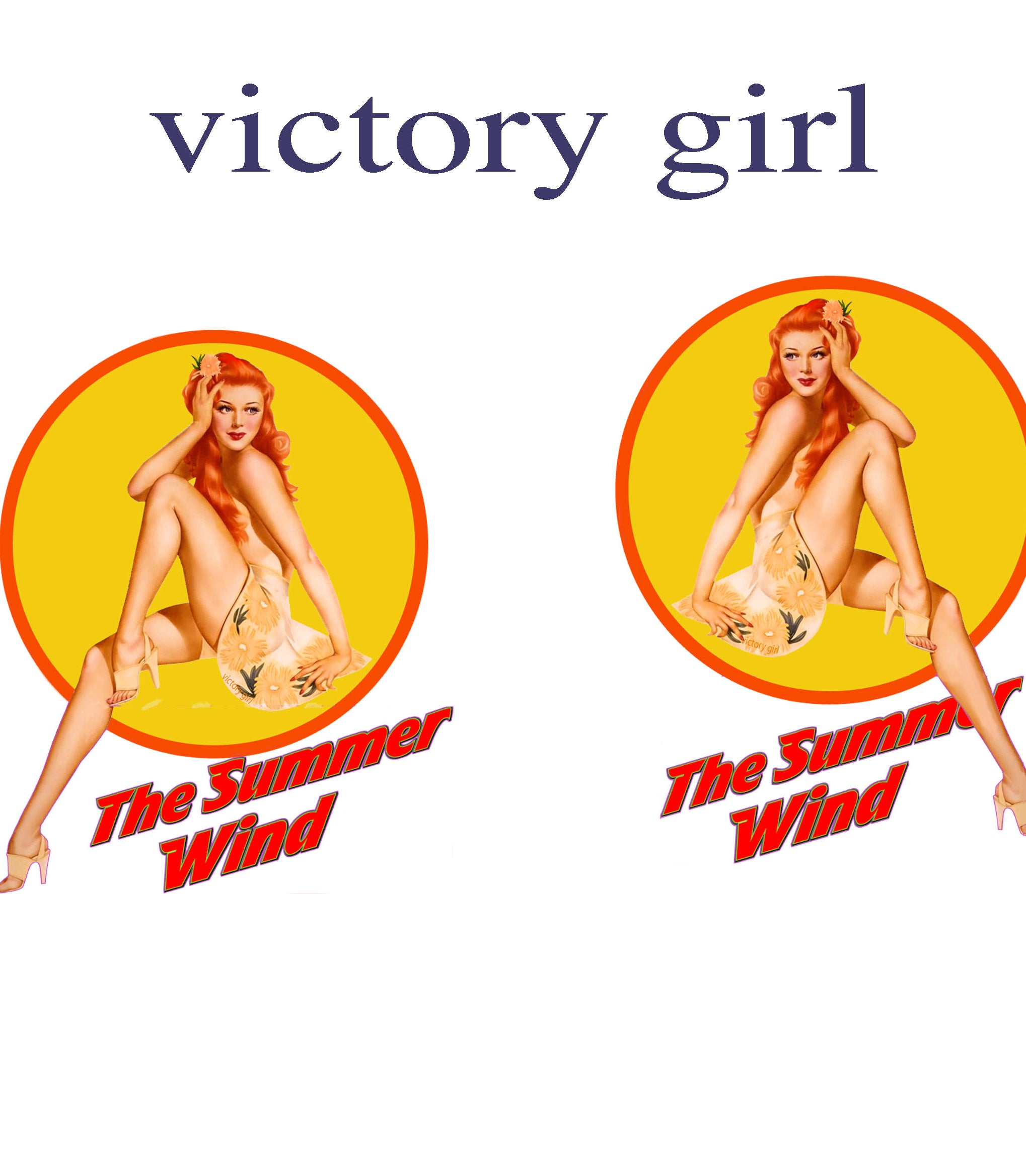 Summer Wind Vinyl Decal Sticker