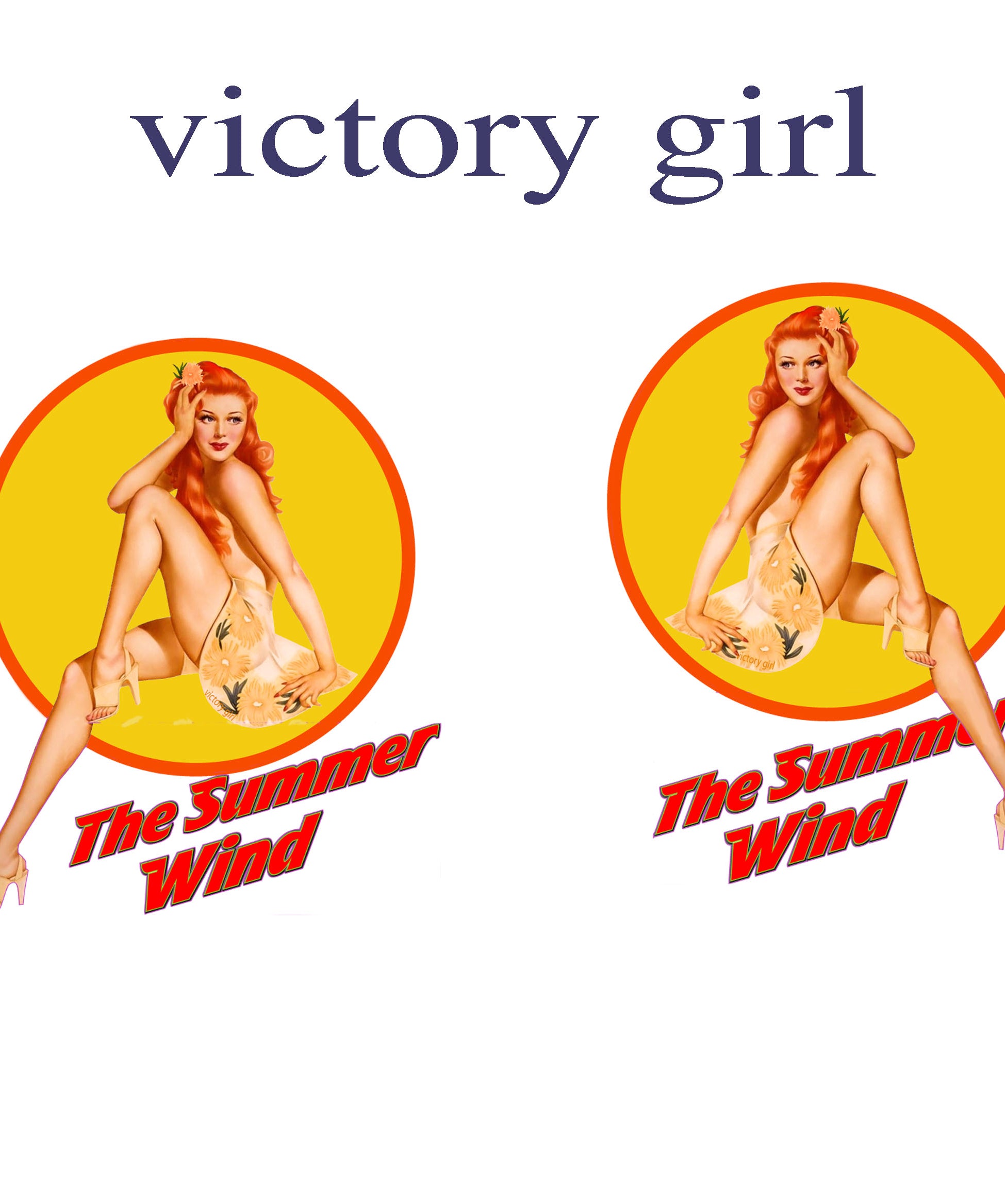 Summer Wind Vinyl Decal Sticker