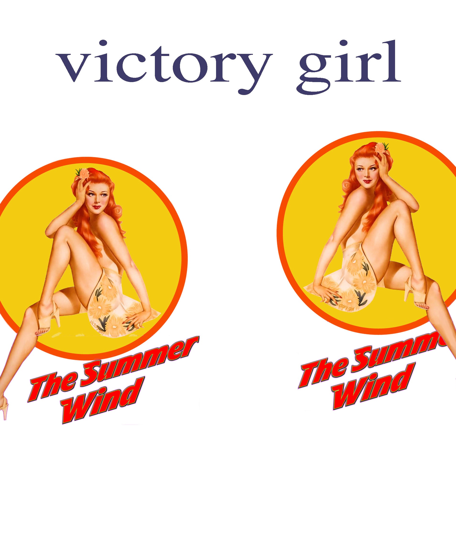 Summer Wind Vinyl Decal Sticker