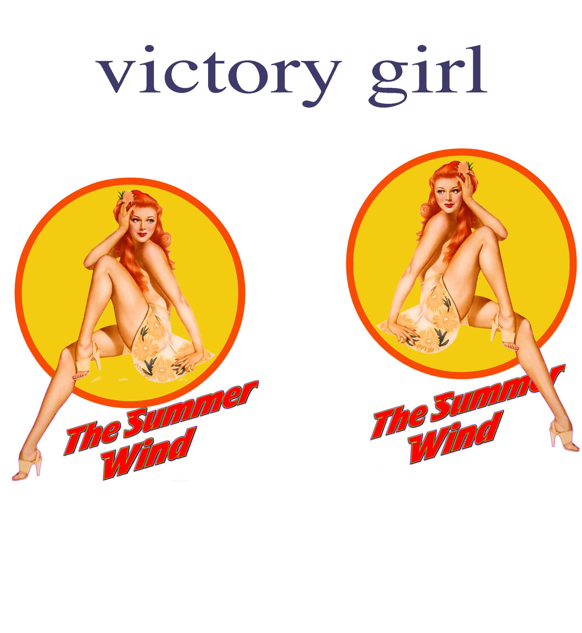Summer Wind Vinyl Decal Sticker
