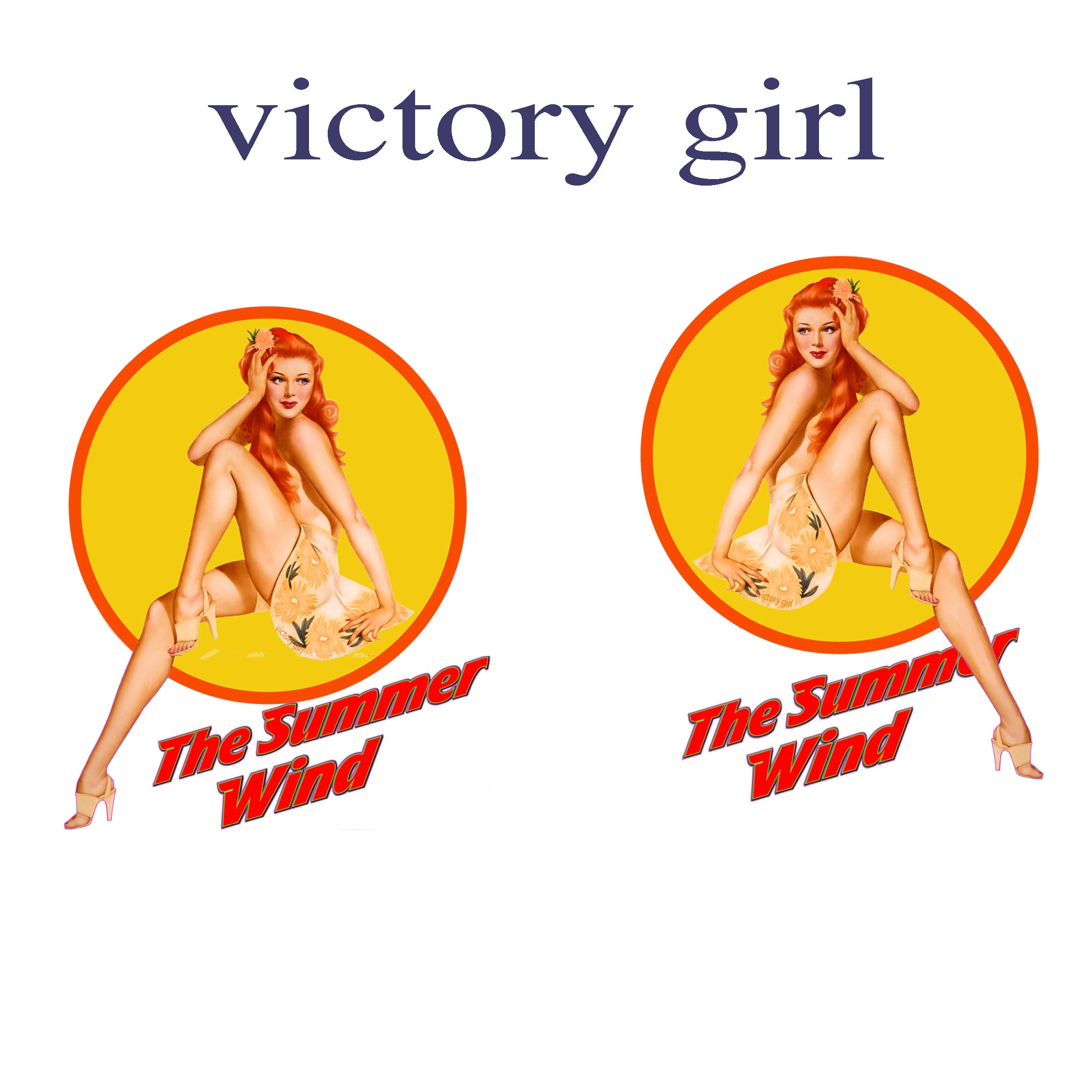 Summer Wind Vinyl Decal Sticker