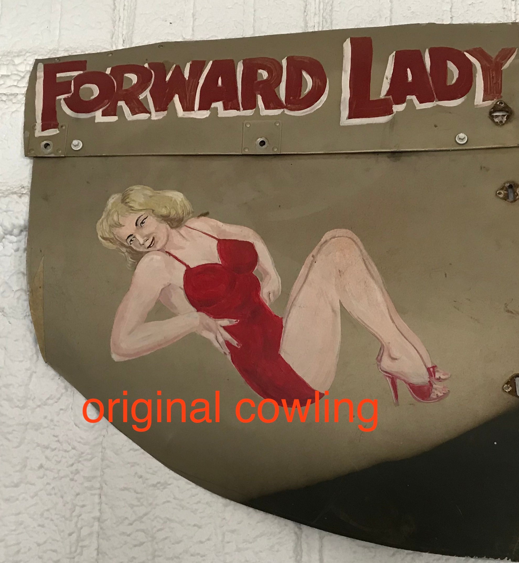 Forward Lady Vinyl Decal Sticker