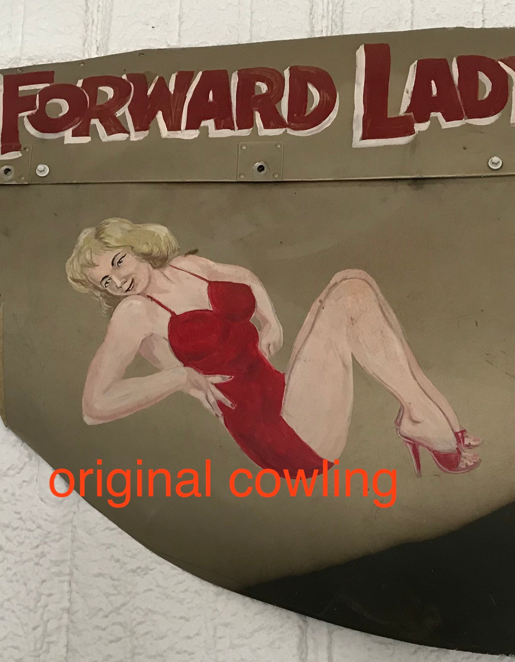 Forward Lady Vinyl Decal Sticker