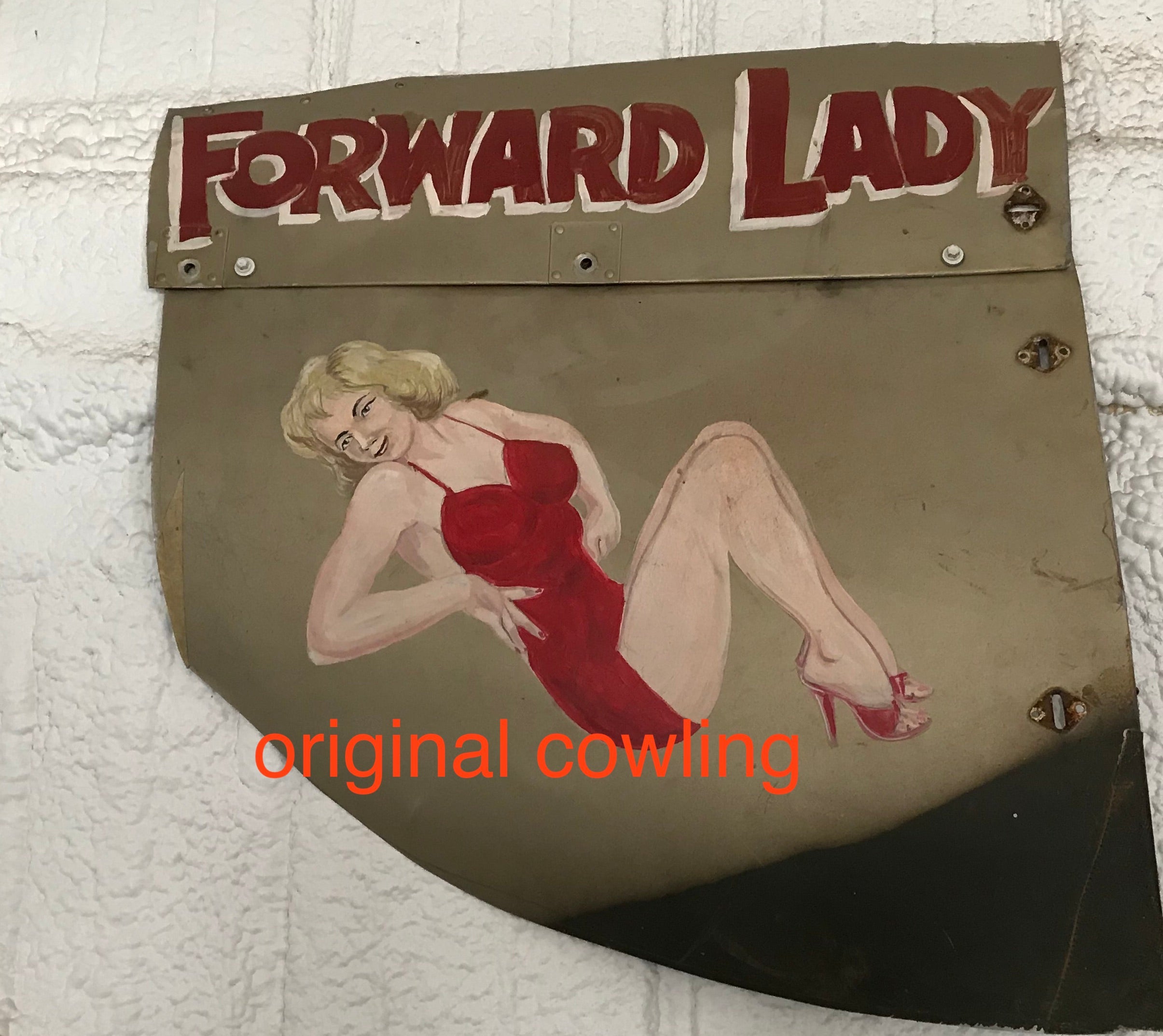 Forward Lady Vinyl Decal Sticker