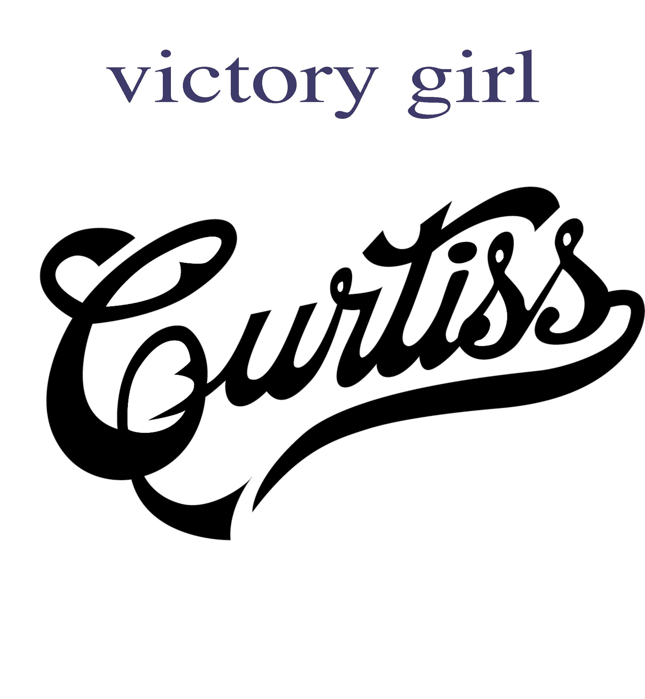 Vintage Curtis Logo Vinyl Decal Sticker