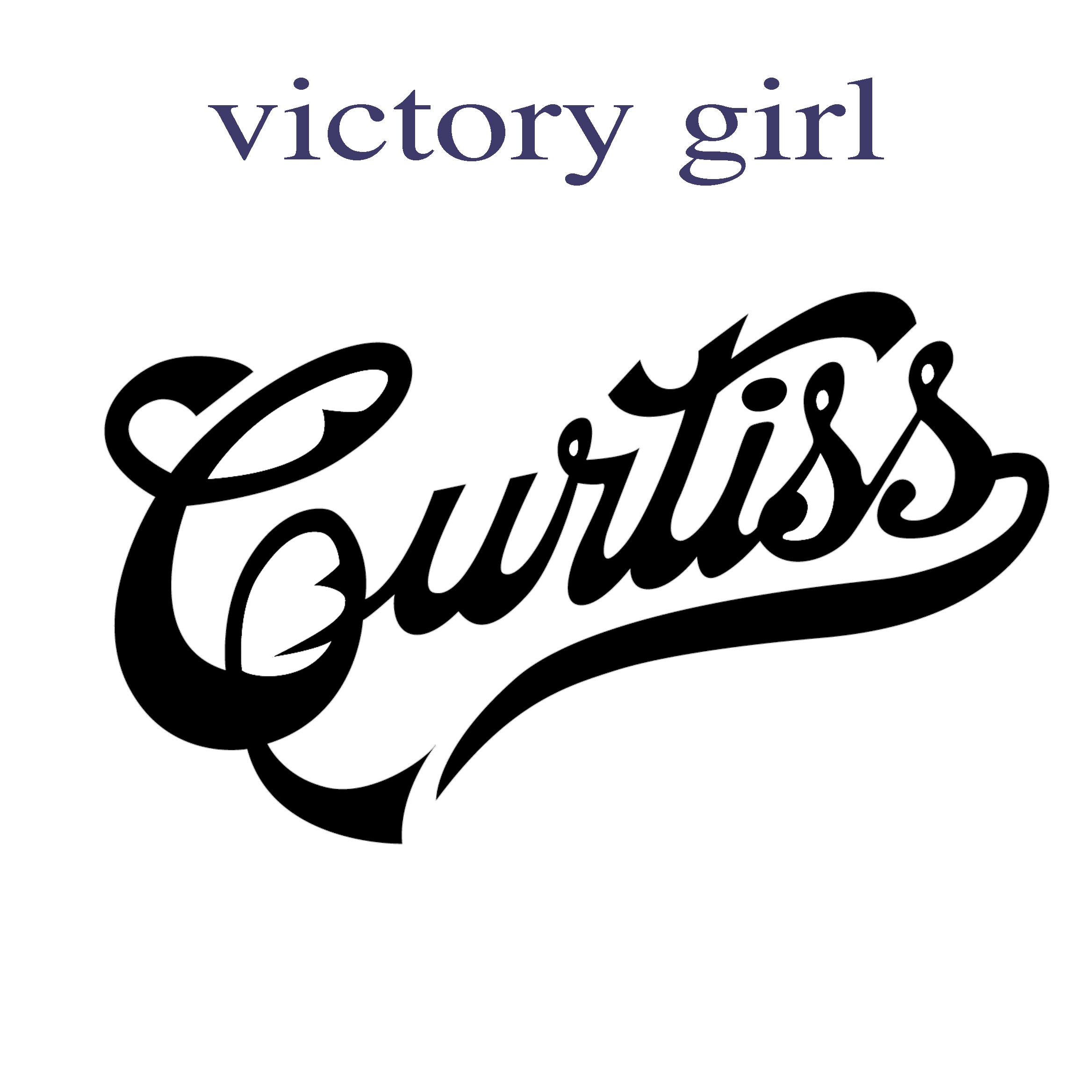 Vintage Curtis Logo Vinyl Decal Sticker