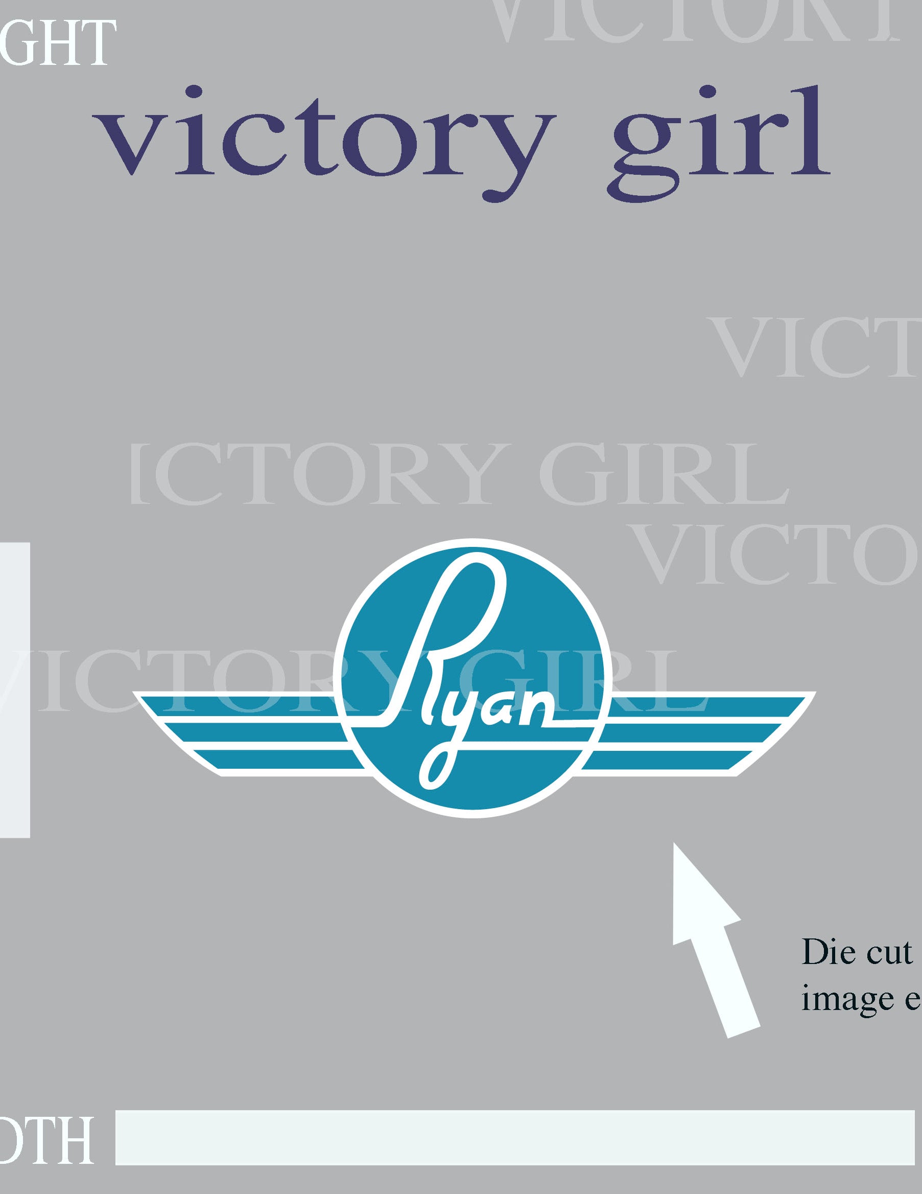 Ryan Aeronautical Company Logo Vinyl Decal Sticker