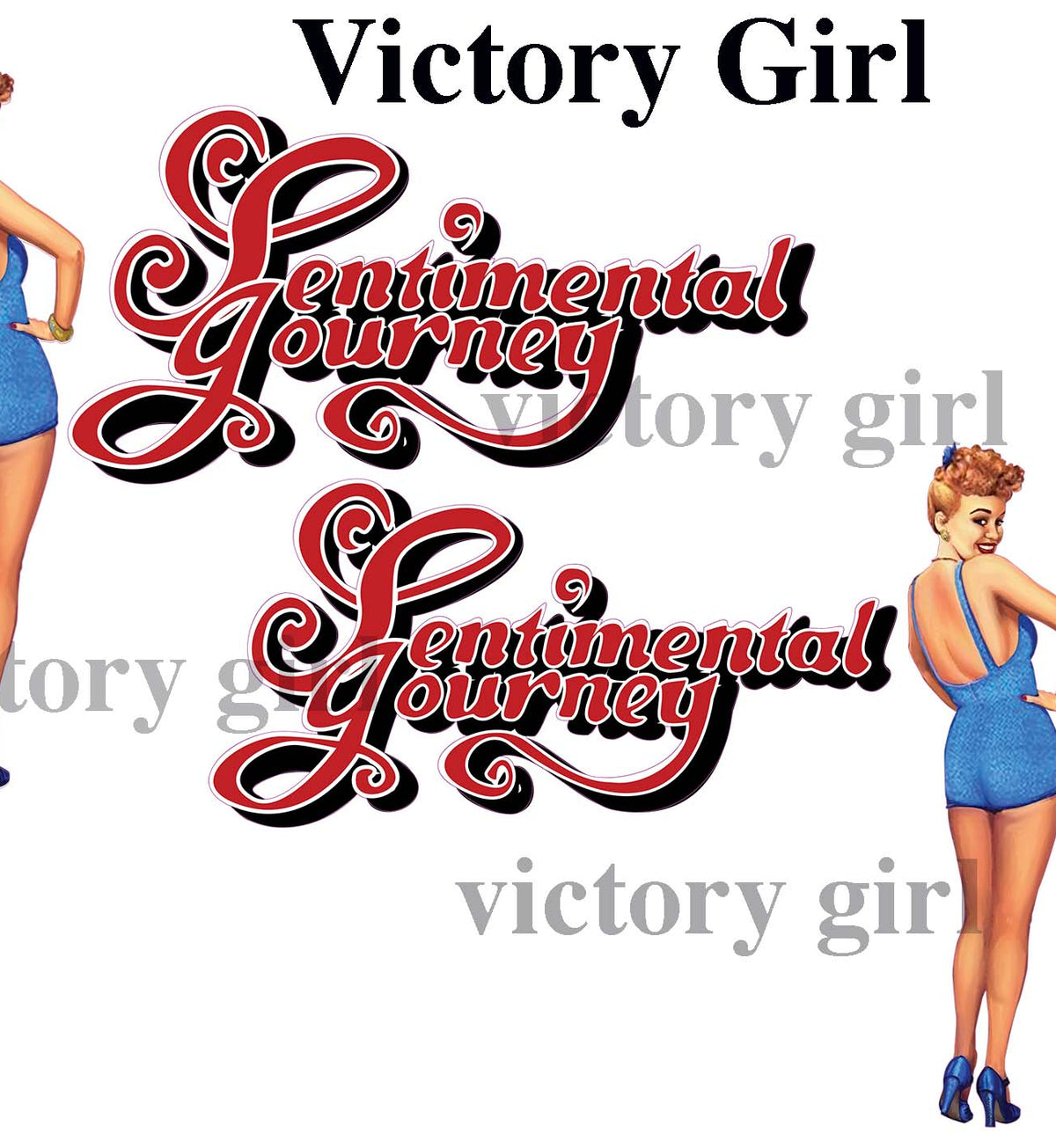 Sentimental Journey Vinyl Decal Sticker