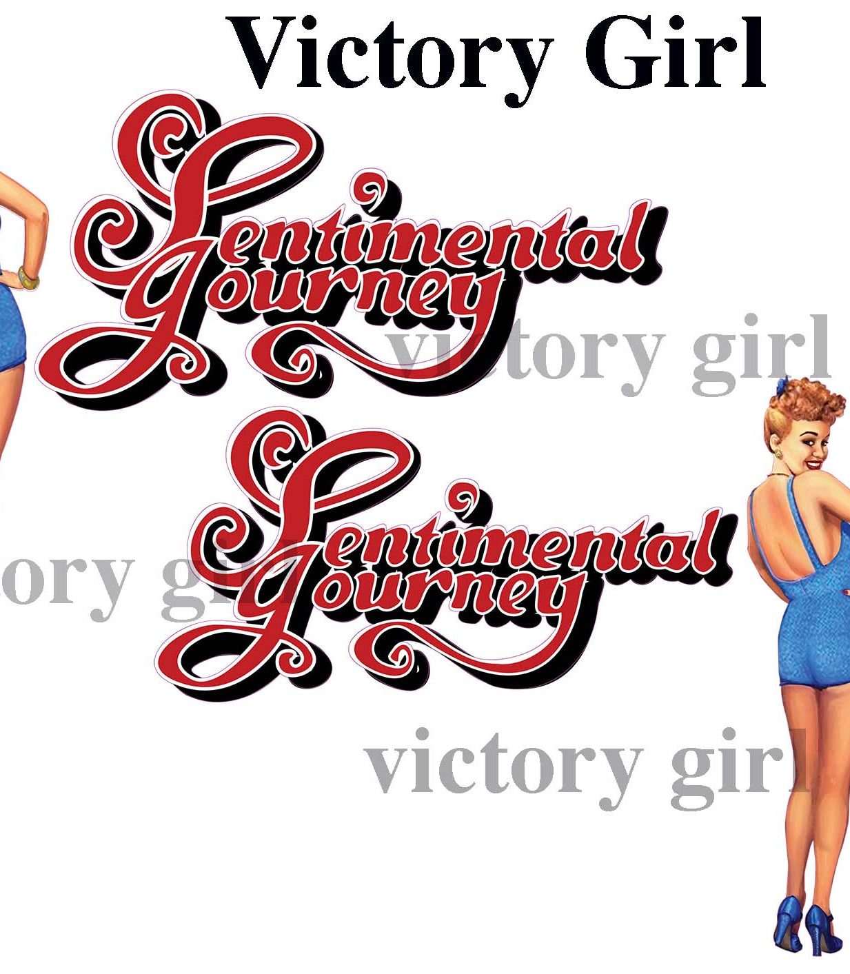 Sentimental Journey Vinyl Decal Sticker